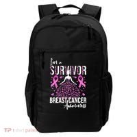 I'm A Survivor Breast Cancer Awareness Backpack thumb 0