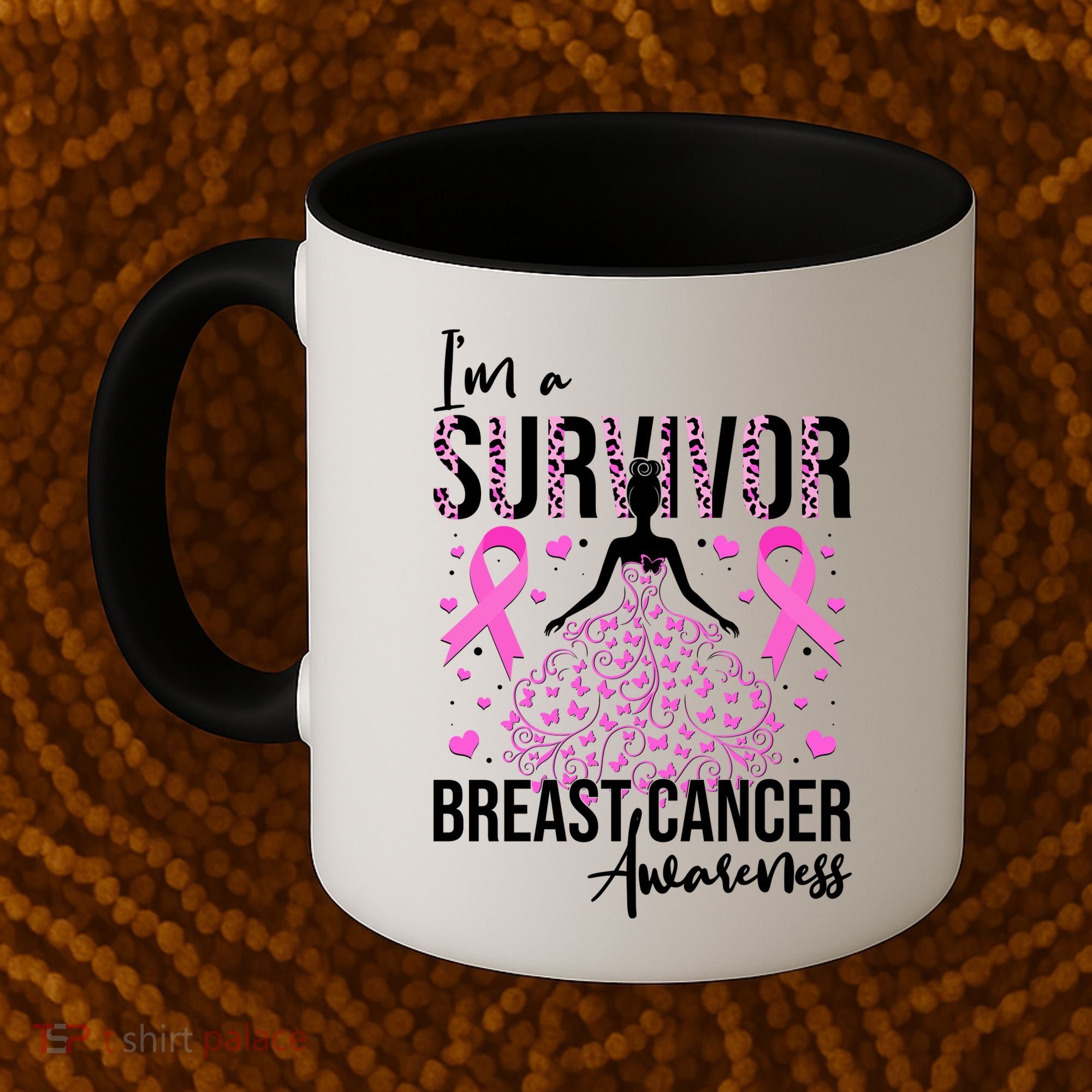 I'm A Survivor Breast Cancer Awareness Coffee Mug