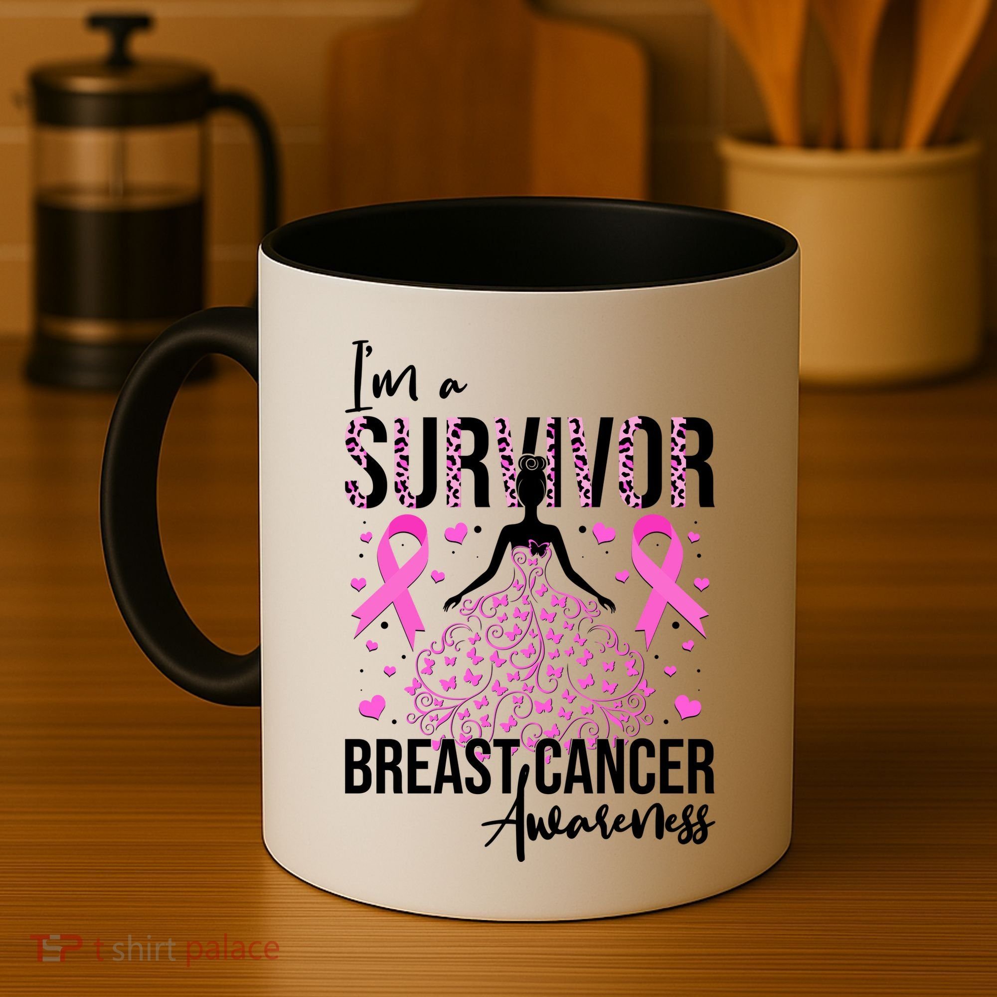 I'm A Survivor Breast Cancer Awareness Coffee Mug