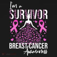 I'm A Survivor Breast Cancer Awareness Women's Tank Top thumb 5