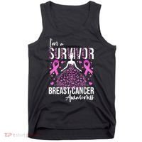 I'm A Survivor Breast Cancer Awareness Tank Top thumb 0