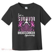 I'm A Survivor Breast Cancer Awareness Toddler T-Shirt thumb 0