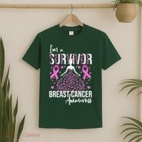 I'm A Survivor Breast Cancer Awareness T-Shirt thumb 2