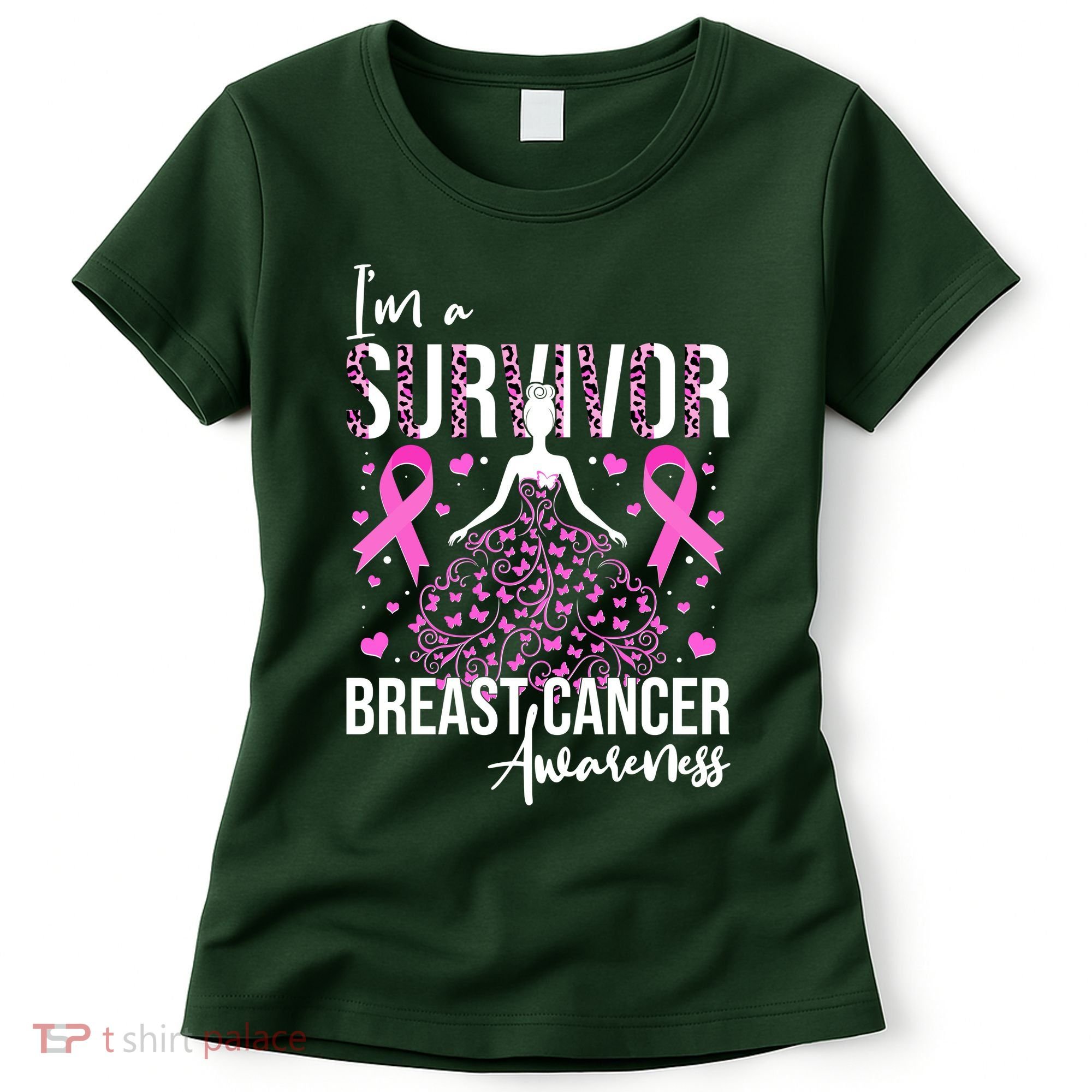 I'm A Survivor Breast Cancer Awareness Women's T-Shirt