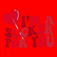 Im A Sucker For You Valentines Day Gift Retro Santa Hat thumb 1