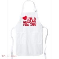 Im A Sucker For You Valentines Day Gift Retro Apron thumb 0
