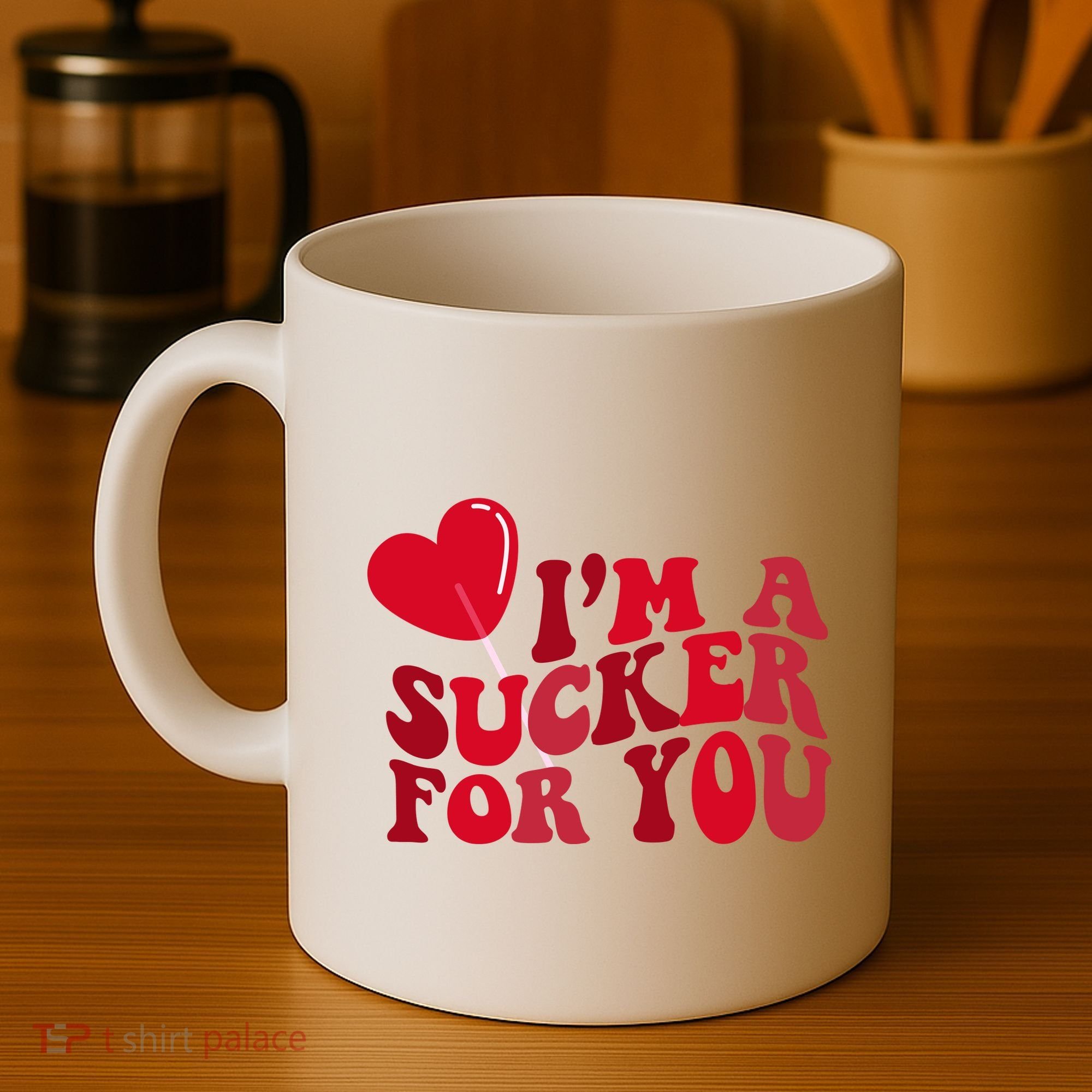 Im A Sucker For You Valentines Day Gift Retro Coffee Mug