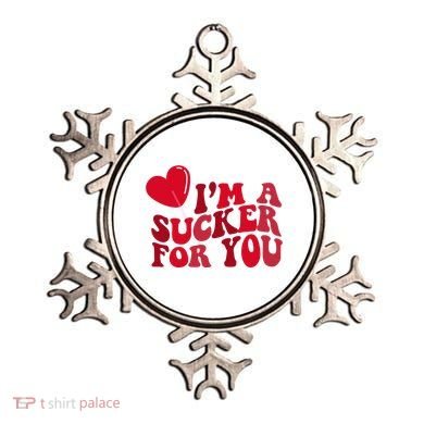 Im A Sucker For You Valentines Day Gift Retro Ornament