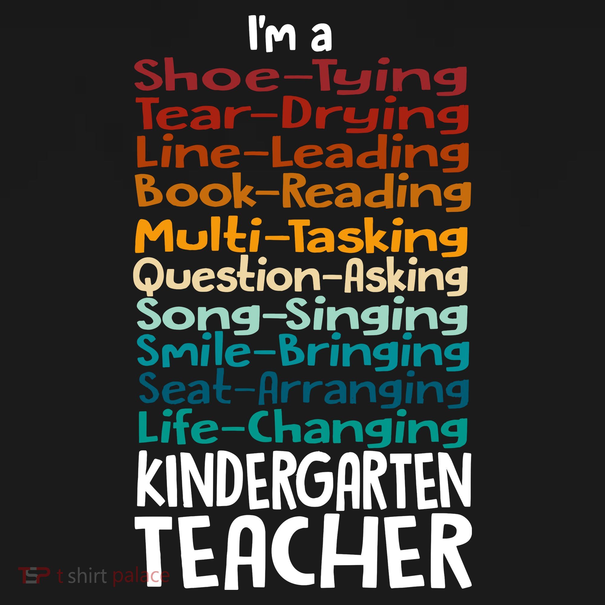 Im A Shoe Tying Tear Drying Line Leading Book Reading Kindergarten Teacher Women's Hoodie