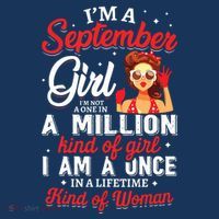 Im A September Girl Birthday Gifts Women's Hoodie thumb 2