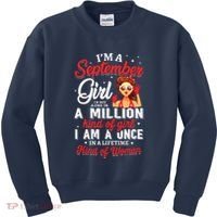 Im A September Girl Birthday Gifts Kids Sweatshirt thumb 0