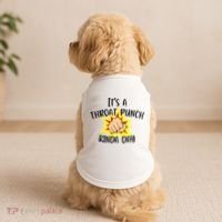 It's A Throat Punch Kinda Day Funny Punch Meme Gift Doggie Tank thumb 2