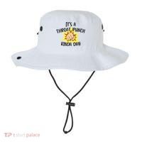 It's A Throat Punch Kinda Day Funny Punch Meme Gift Bucket Hat thumb 0