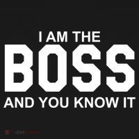 I Am The Boss And You Know Imeaningful Gift I Am The Boss Tee Funny Cute Gift Women's Hoodie thumb 2