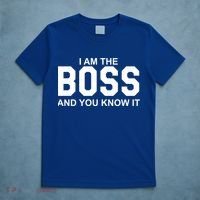 I Am The Boss And You Know Imeaningful Gift I Am The Boss Tee Funny Cute Gift T-Shirt thumb 5