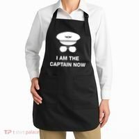 I Am The Captain Now Funny Pilot Apron thumb 2