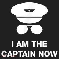 I Am The Captain Now Funny Pilot Beanie thumb 2