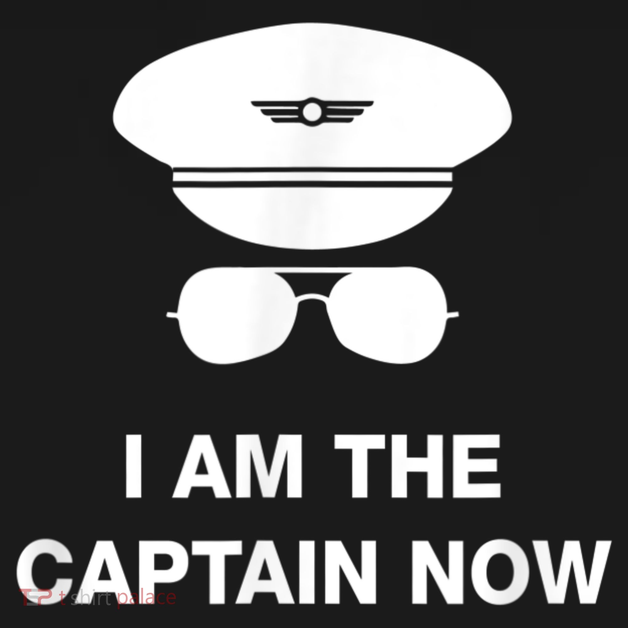 I Am The Captain Now Funny Pilot Kids Sweatshirt