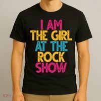 I Am The Girl At The Rock Show T-Shirt thumb 3