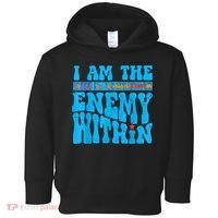 I Am The Enemy Within I Am The Enemy Within America Toddler Hoodie thumb 0