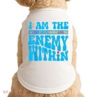 I Am The Enemy Within I Am The Enemy Within America Doggie Tank thumb 0