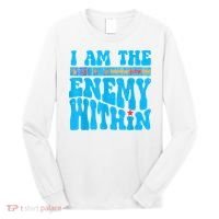 I Am The Enemy Within I Am The Enemy Within America Long Sleeve Shirt thumb 0