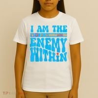 I Am The Enemy Within I Am The Enemy Within America T-Shirt thumb 4
