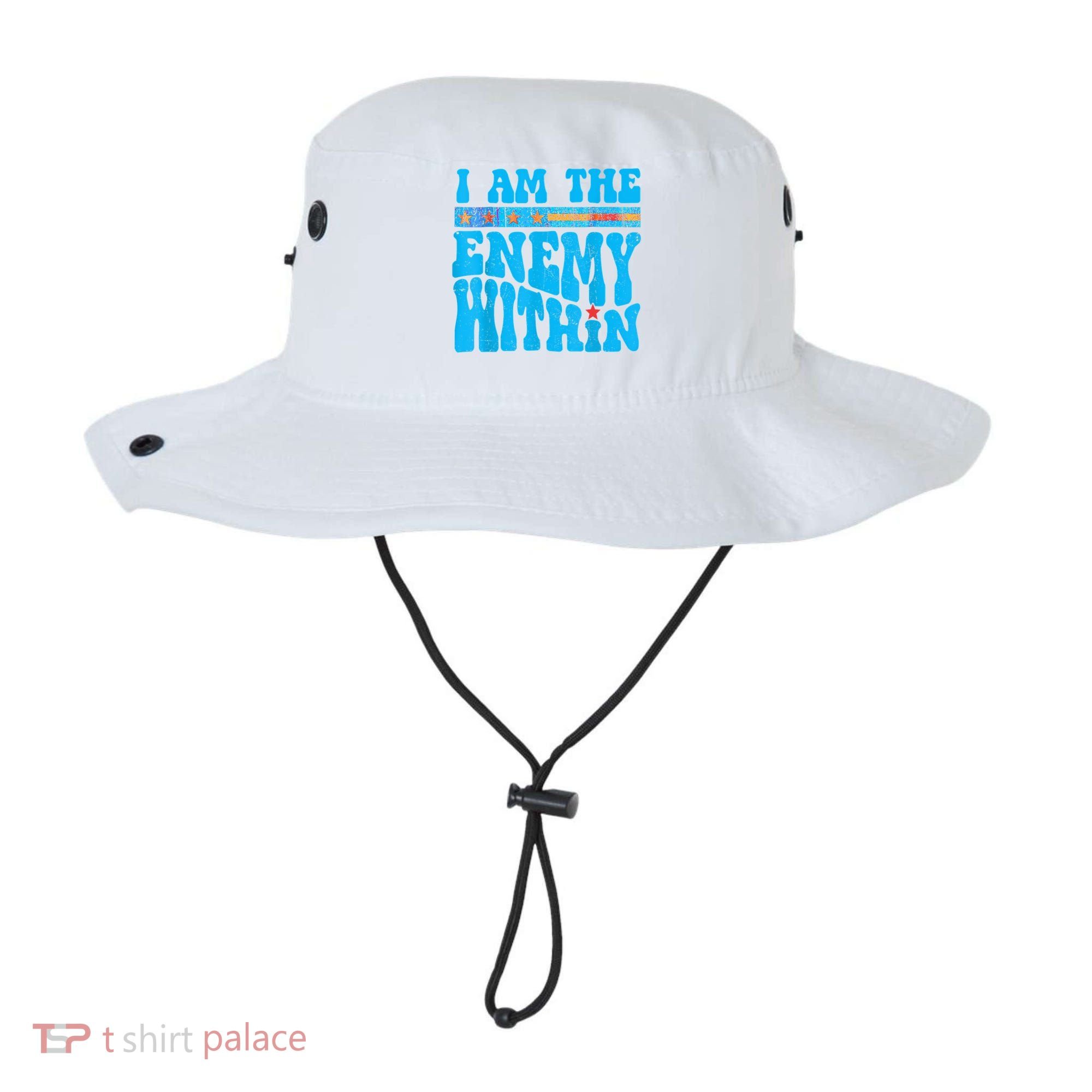 I Am The Enemy Within I Am The Enemy Within America Bucket Hat
