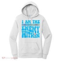 I Am The Enemy Within I Am The Enemy Within America Women's Hoodie thumb 0