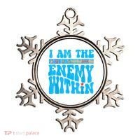 I Am The Enemy Within I Am The Enemy Within America Ornament thumb 0