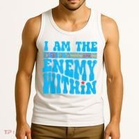 I Am The Enemy Within I Am The Enemy Within America Tank Top thumb 3