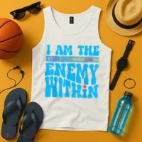 I Am The Enemy Within I Am The Enemy Within America Tank Top thumb 4