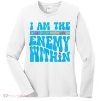 I Am The Enemy Within I Am The Enemy Within America Women's Long Sleeve Shirt thumb 0