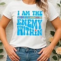 I Am The Enemy Within I Am The Enemy Within America Women's T-Shirt thumb 2