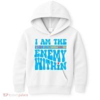 I Am The Enemy Within I Am The Enemy Within America Kids Hoodie thumb 0