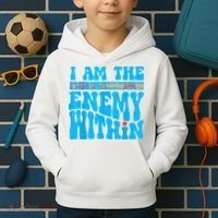 I Am The Enemy Within I Am The Enemy Within America Kids Hoodie thumb 2