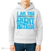 I Am The Enemy Within I Am The Enemy Within America Kids Hoodie thumb 4