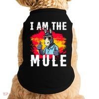 I Am The Mule T Funny Mule Donkey Doggie Tank thumb 0