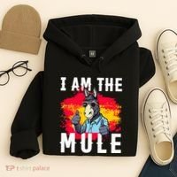 I Am The Mule T Funny Mule Donkey Hoodie thumb 4