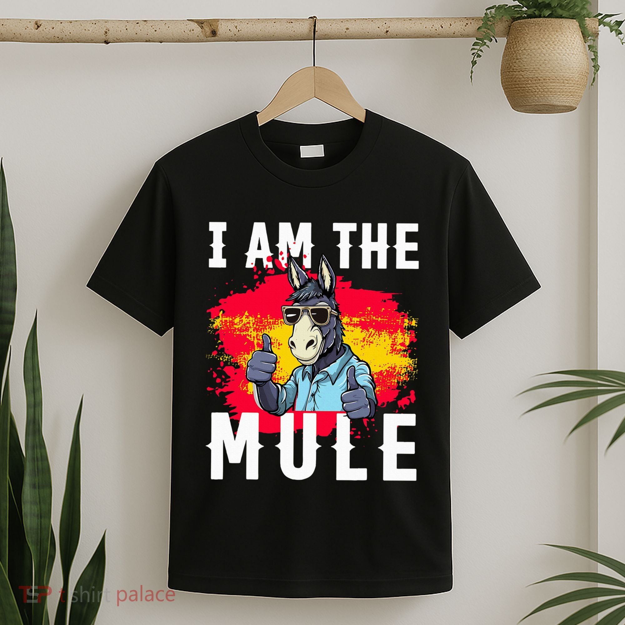 I Am The Mule T Funny Mule Donkey T-Shirt