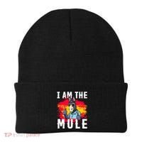 I Am The Mule T Funny Mule Donkey Beanie thumb 0
