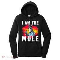I Am The Mule T Funny Mule Donkey Women's Hoodie thumb 0