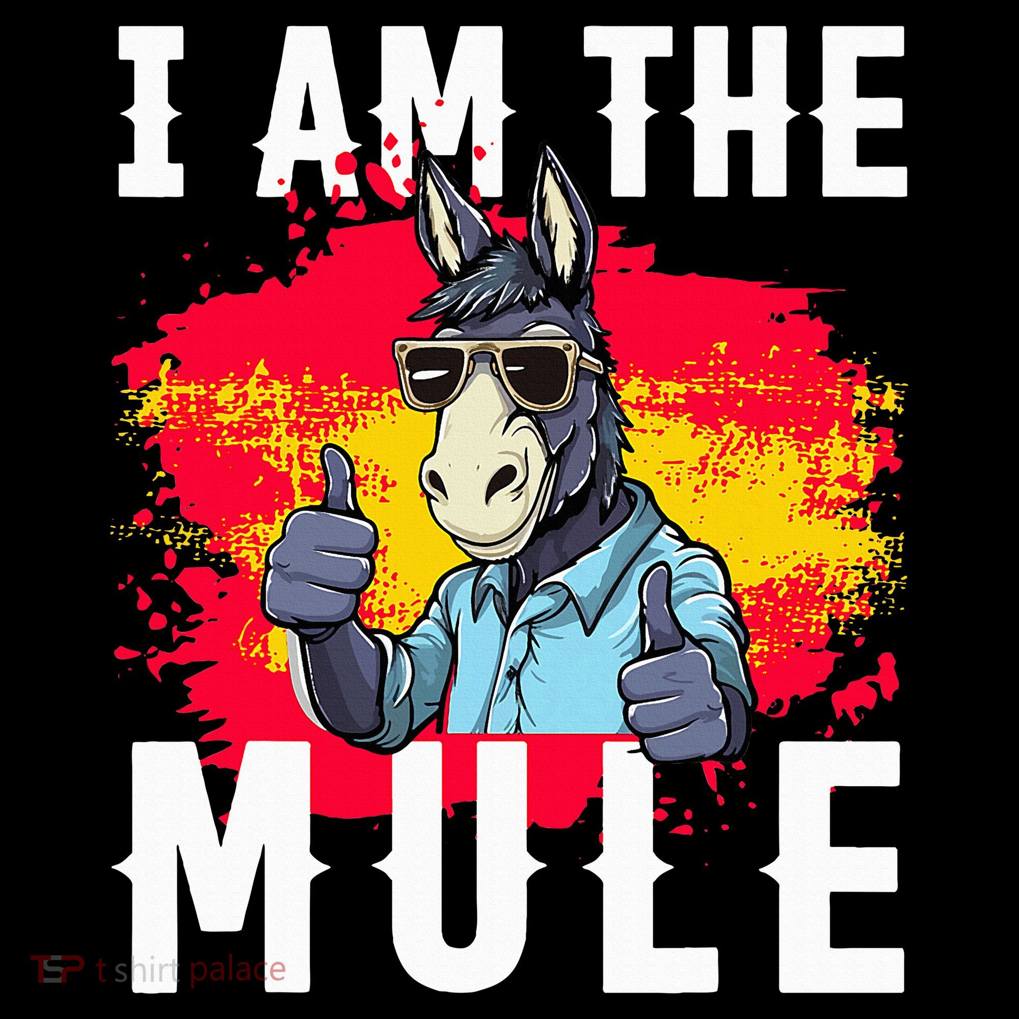 I Am The Mule T Funny Mule Donkey Women's Hoodie
