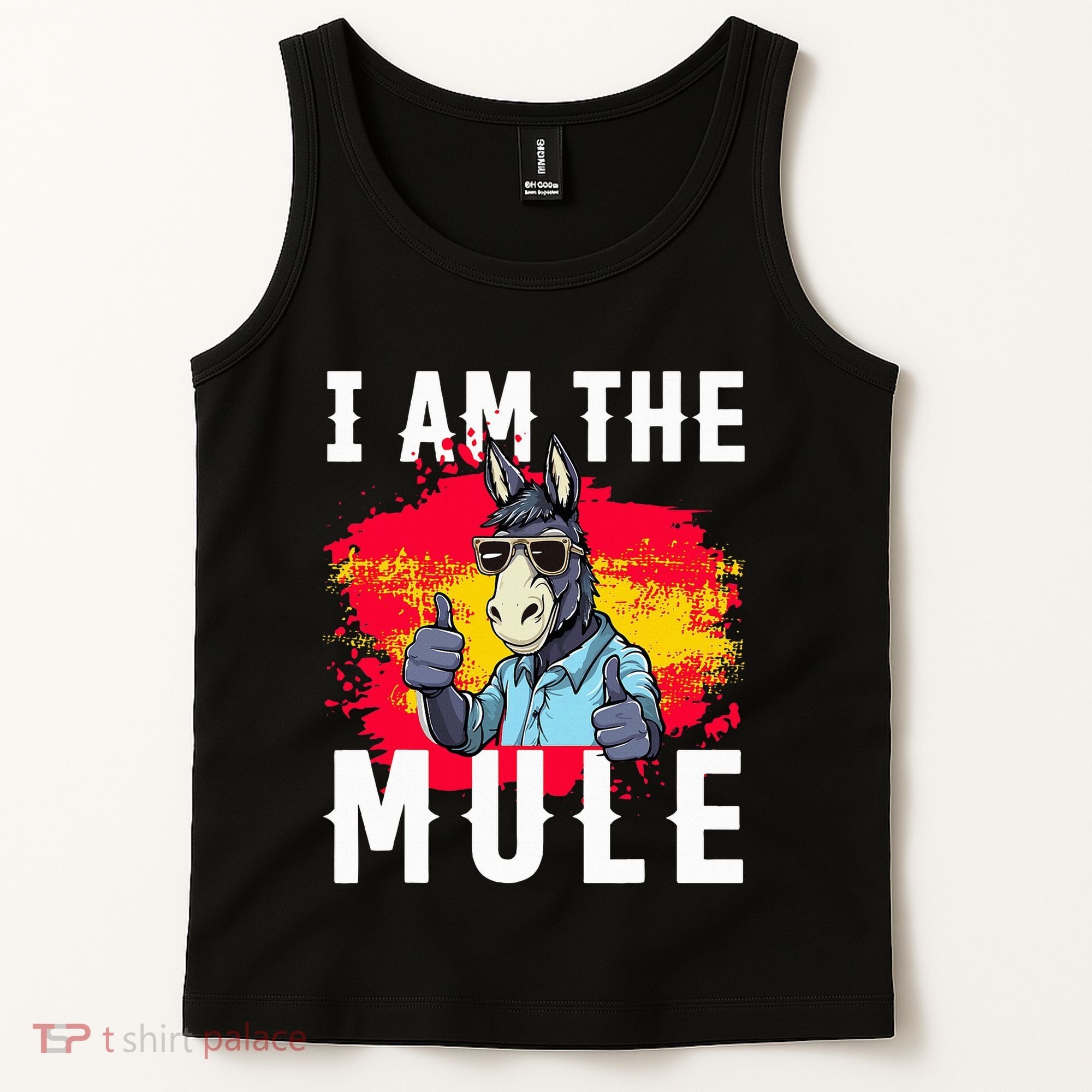 I Am The Mule T Funny Mule Donkey Tank Top