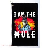 I Am The Mule T Funny Mule Donkey Golf Towel thumb 0