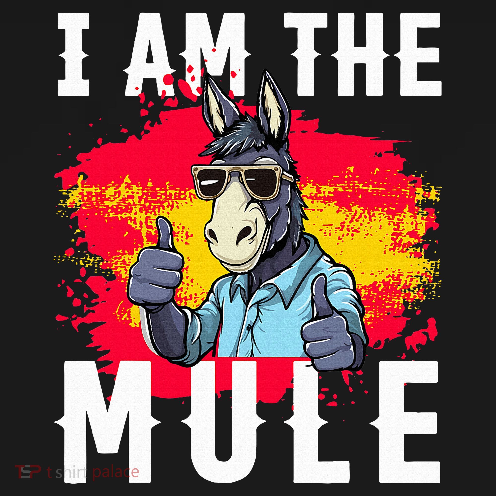 I Am The Mule T Funny Mule Donkey Visor