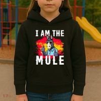 I Am The Mule T Funny Mule Donkey Kids Hoodie thumb 3
