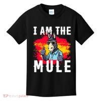 I Am The Mule T Funny Mule Donkey Kids T-Shirt thumb 0