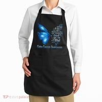 I Am The Storm Colon Cancer Awareness Butterfly Apron thumb 2