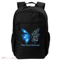 I Am The Storm Colon Cancer Awareness Butterfly Backpack thumb 0